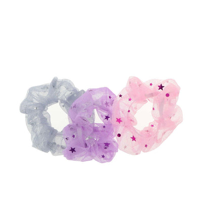Wrinkled ponytail holders tähdet 3 kpl. - INCA
