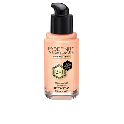 Facefinity all day flawless 3 in 1 meikkivoide #c40-light ivory 30 ml - MAX FACTOR