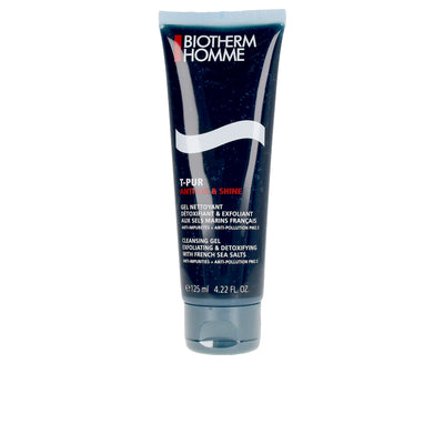 Homme t-pur anti-oil & shine puhdistusgeeli 125 ml - BIOTHERM