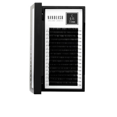 Volume lashes tekoripset 0.15 c #11 mm 1 kpl - NANOLASH