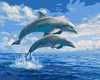 Jumping Dolphins – Paint By Numbers