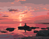 Meditation Sunset – Paint By Numbers