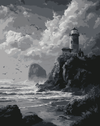 Stormy Lighthouse – Paint By Numbers
