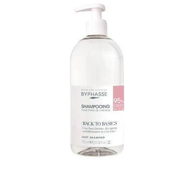 Back to basics shampoo kaikille hiustyypeille 750 ml - BYPHASSE