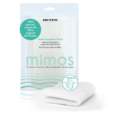 Konjac toalla kasvojen puhdistuspyyhe - mimos 1 kpl - BETER