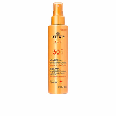 Nuxe sun herkullinen suihke kasvoille ja vartalolle spf50 150 ml - NUXE