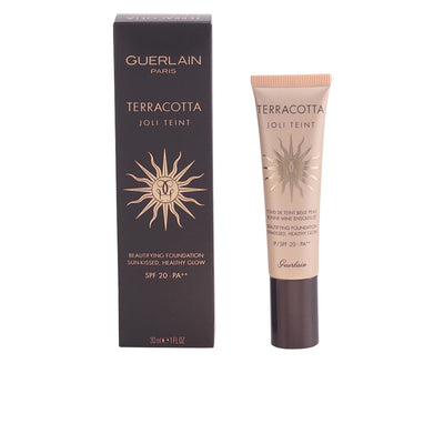 Terracotta joli teint pohjustusvoide kauniille ja ruskettuneelle iholle #ebony 30 ml - GUERLAIN