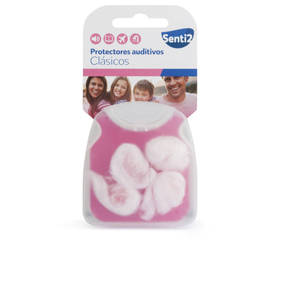 Protectores auditivos klassiset vahatulpat 4 kpl - SENTI2
