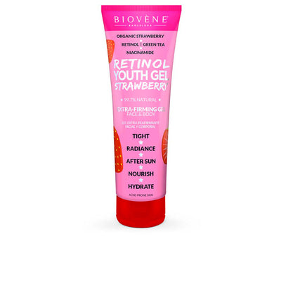 Retinol youth gel strawberry extra-kiinteyttävä kasvo- ja vartalovoide 200 ml - BIOVÈNE
