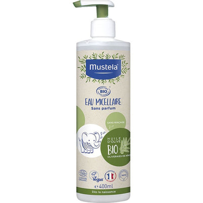 Bio baby misellivesi ilman huuhtelua 400 ml - MUSTELA