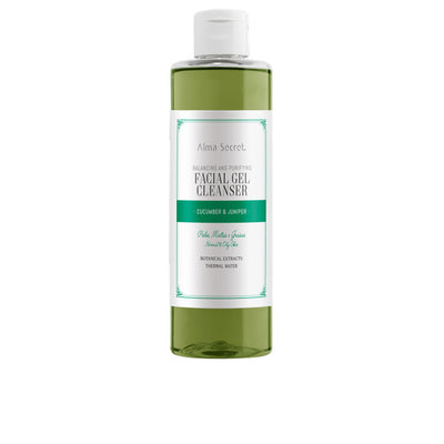 Tasapainottava ja puhdistava facial gel cleanser kurkku & kataja 200 ml - ALMA SECRET