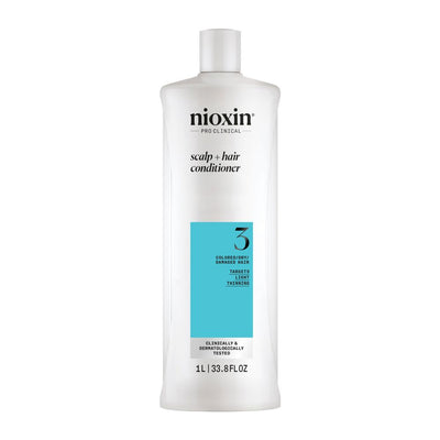 System 3 - Conditioner - Dyed And Damaged Hair With Mild Weakening 1000 Ml