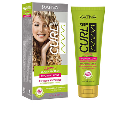 Keep curl määrittelijä jätettävä voide 200 ml - KATIVA