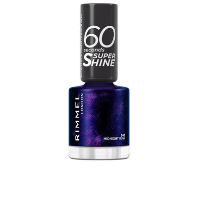 60 seconds super shine kynsilakka #563-midtnight rush 8 ml - RIMMEL LONDON