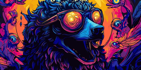 Neon Wanderer 40x80cm - Paint By Numbers