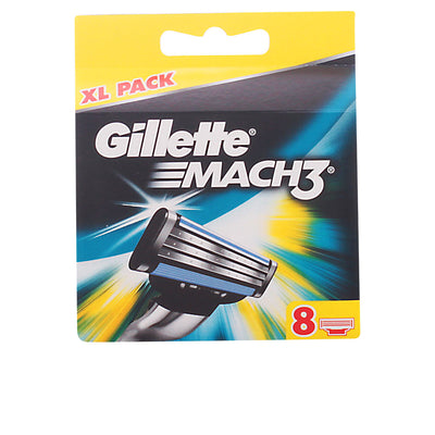 Mach 3 laturi 8 vaihtoelementtiä - GILLETTE