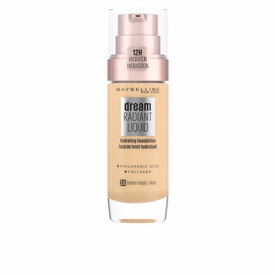 Dream satin liquid foundation+serum #24-golden beige - MAYBELLINE