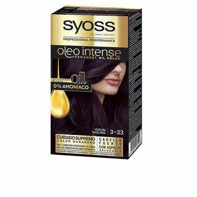 Oleo intense ammonia-vapaa väriaine #3.22-viulu 5 u - SYOSS