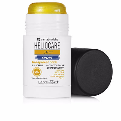 Heliocare 360° sport läpinäkyvä aurinkosuojapuikko spf50+ 25 gr - HELIOCARE