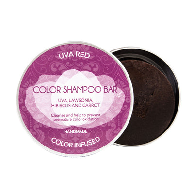 Bio solid uva punainen shampoo palana 130 gr - BIOCOSME