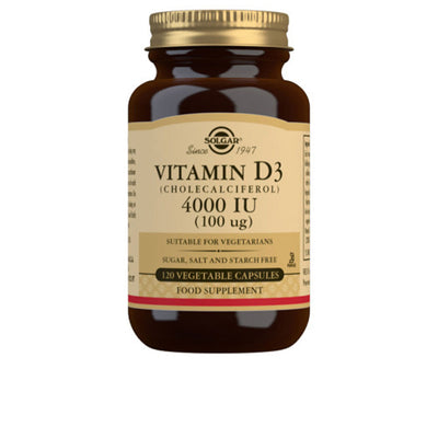 Vitamin D3 4000 Iu 100 ΜG Cholecalciferol Vegetable Capsules 120 U