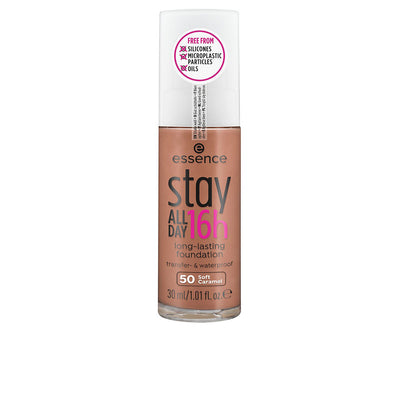 Stay all day 16h pitkäkestoinen meikkivoide #50-soft caramel 30 ml - ESSENCE