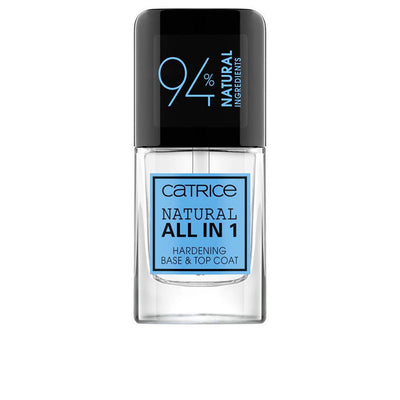 Natural all in 1 kovettava pohja- & päällyslakka 10,5 ml - CATRICE