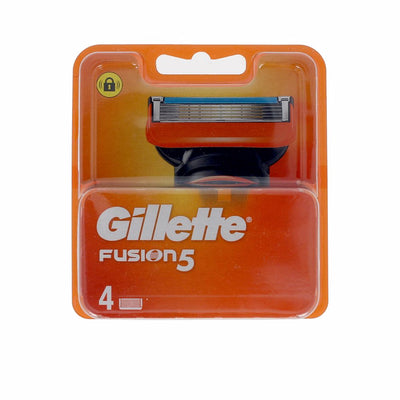 Fusion 5 laturi 4 vaihtopakkausta - GILLETTE