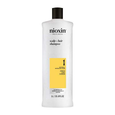System 1 - Shampoo - Natural Hair With Mild Weakening 1000 Ml