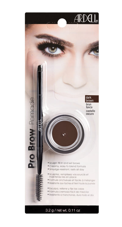 Pomada cejas kerausharjalla #castaño oscuro - ARDELL