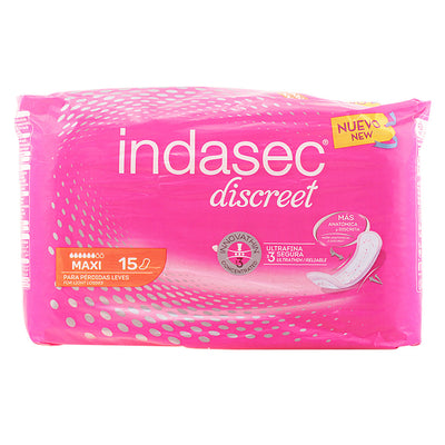 Discreet inkontinenssisuoja maxi 15 kpl - INDASEC
