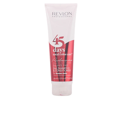 45 days 2in1 shampoo & conditioner brave reds -varten 275 ml - REVLON