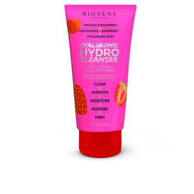 Hyaluronic hydro cleanser kasvo & vartalo extra kosteuttava 200 ml - BIOVÈNE