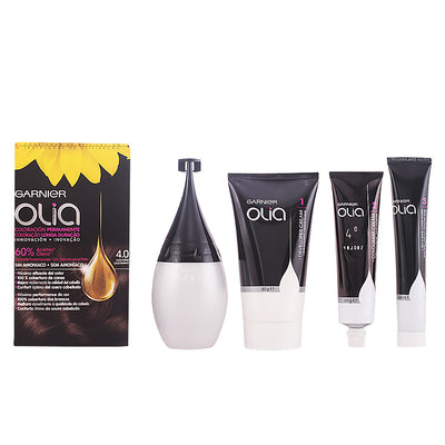 Olia pysyvä värjäys #4,0 castaño set - GARNIER