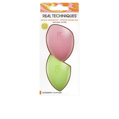 Miracle complexion + airblend sienisetti duo rajoitettu erä 2 kpl - REAL TECHNIQUES