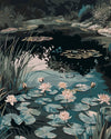 Lotus Lagoon - Paint By Numbers
