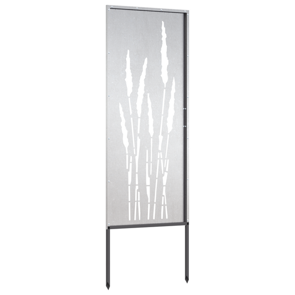 Puutarhan yksityisyyden verho Kukallinen Hopea 50 x 140 cm