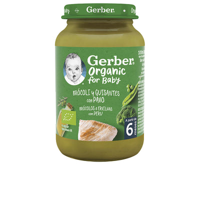 Organic sose #parsakaali ja herneet kalkkunalla 190 gr - GERBER