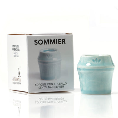 Sommier hammaslöiden teline #sininen 1 kpl - NATURBRUSH