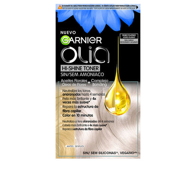Olia hi shine toner puolipysyvä väriaineen neutraloija #10.01 platinablondi 3 kpl - GARNIER