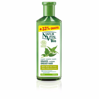 Bio ecocert korjaava shampoo 400 ml - NATUR VITAL