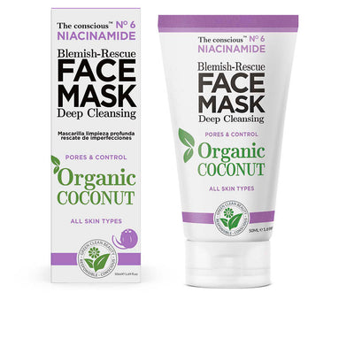 Niacinamide vikafix kasvonaamio luomukookos 50 ml - THE CONSCIOUS