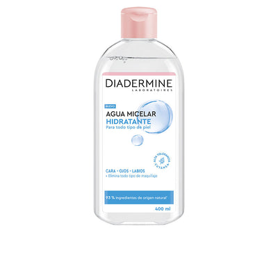 Agua micelar hidratante kasvoille-silmille-huulille 400 ml - DIADERMINE