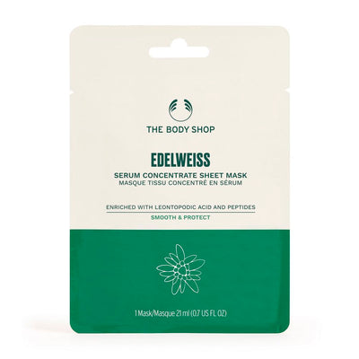 Edelweiss seerumitiiviste-kangasnaamio 1 kpl - THE BODY SHOP