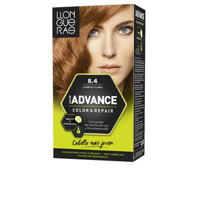 Color advance #8,4-vaalea kupari 1 u - LLONGUERAS