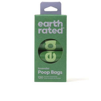 Rollos bolsa lemmikin vaihtopussit #lavanda 8 x 15 kpl - EARTH RATED