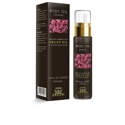 Sensual body oil argan ja marokkolainen ruusu 50 ml - DIAR ARGAN