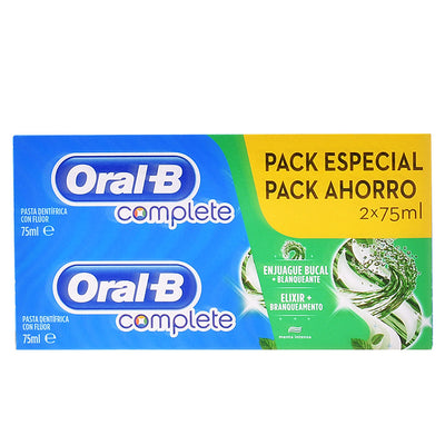 Complete plus hammastahna suojaa & puhdistaa pakkaus 2 x 75 ml - ORAL-B