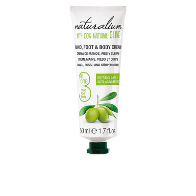 Oliva 100% käsien, jalkojen & vartalon voide 50 ml - NATURALIUM
