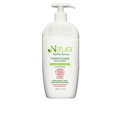 Natura madre tierra ecocert hellävarainen shampoo 500 ml - INSTITUTO ESPAÑOL